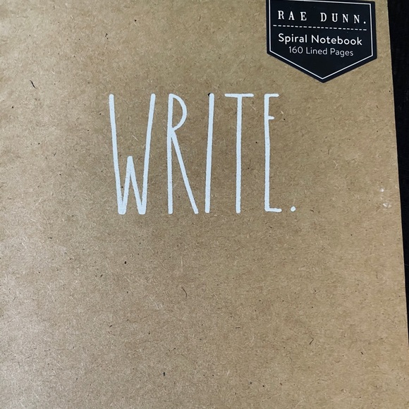 Rae Dunn WRITE Notebook - Picture 2 of 3